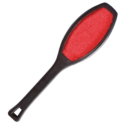 red lint brush