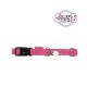 Mc leather dog collars - pink