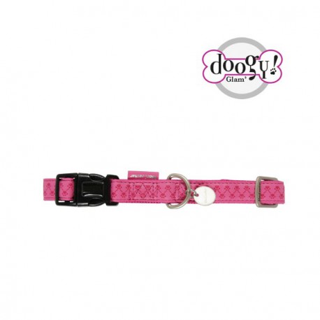 Mc leather dog collars - pink