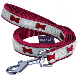 Dog lead Kyrielle raspberry