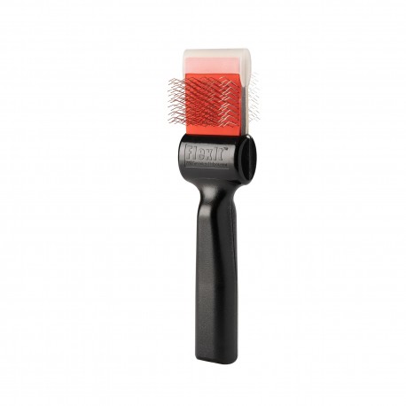 FLEXIT BRUSH RED/SILVER COMBO