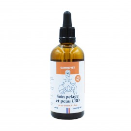 CBD OIL COAT AND SKIN FOR CATS AND DOGS - 3% CBD- 100ML