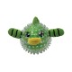 BUBBLE FISH" PLUSH AND TPR TOY 9CM - BALL DIAM. 6.5CM