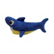 PLUSH MARTIN THE SHARK 29CM WITH TPR TEETH- TREAT DISPENSER