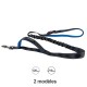 ANTI BUMP LEASH BLUE AND BLACK