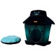 FLUORESCENT BLACK MANOR HOUSE FOR CAT DIAM 40CM - H 50CM