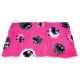 CARPET VET DECO BED 0,5X0,75M - 1225GR/M2 - PINK WITH SHEEPS - THICKNESS 27MM