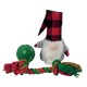 Christmas Dog Toys Set 3pcs (Gnom+Ball+Rope)