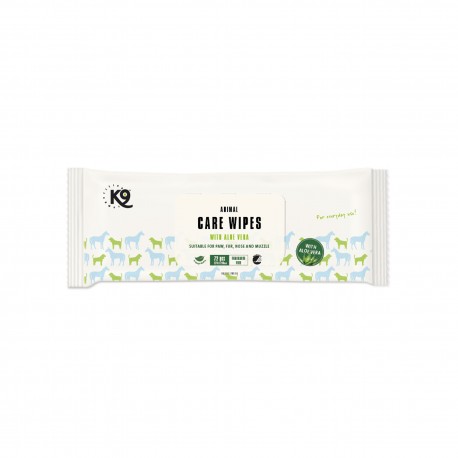 K9 WIPES FOR PAWS, FUR, NOSE AND MUZZLE