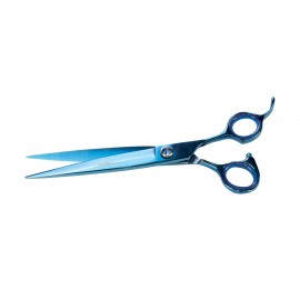 STRAIGHT SCISSORS PHOENIX GRAND BLEU 19 CM WITH LARGE BLADES