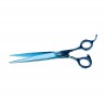 STRAIGHT SCISSORS PHOENIX GRAND BLEU 19 CM WITH LARGE BLADES